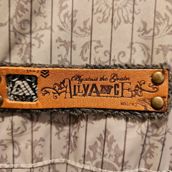 Allyance against the grain windbreaker waterproof Womens L Gray Infantry light - Picture 8 of 16